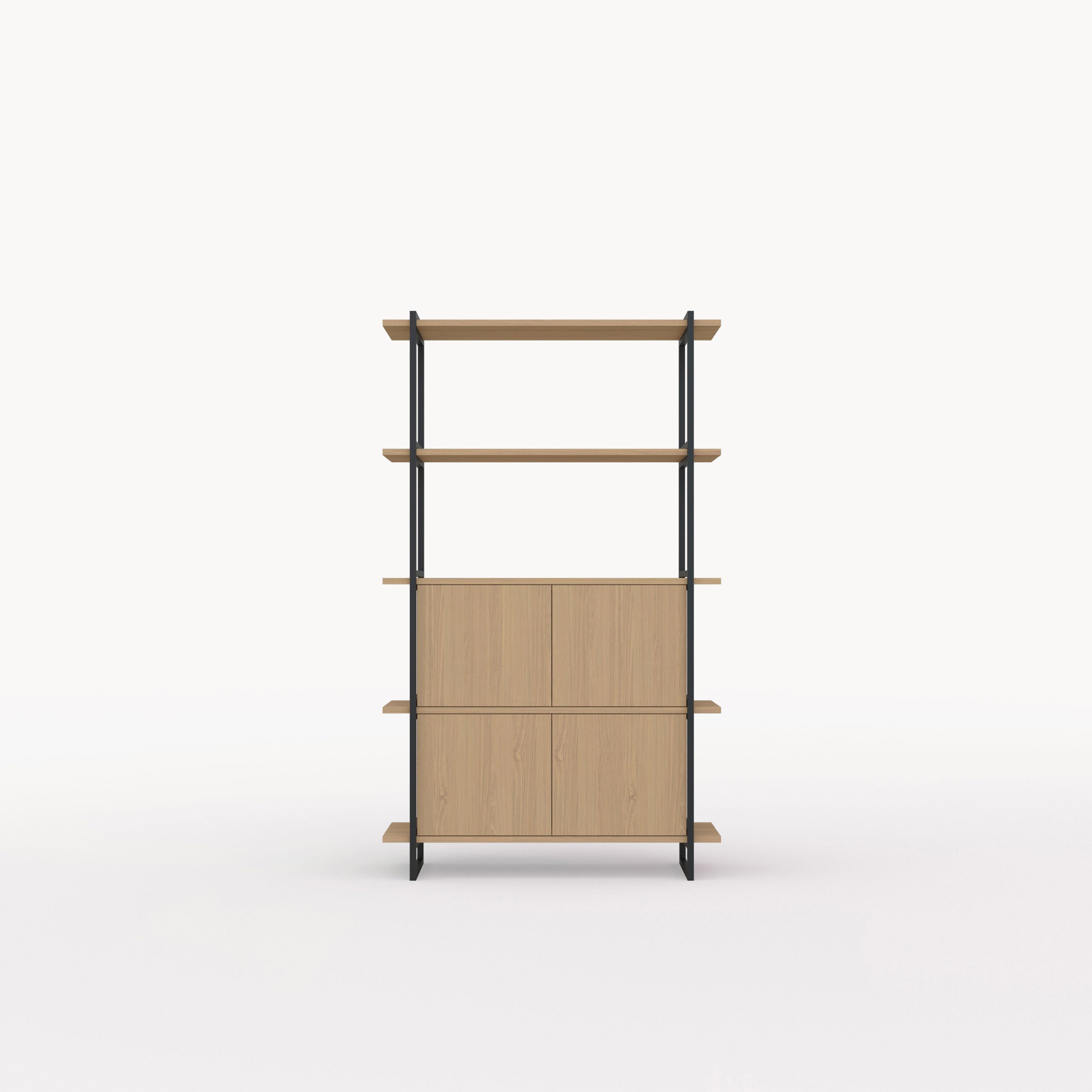 Studio Henk Modular Cabinet MC-5L - zwart frame - verschillende breedtes - Oosterlinck