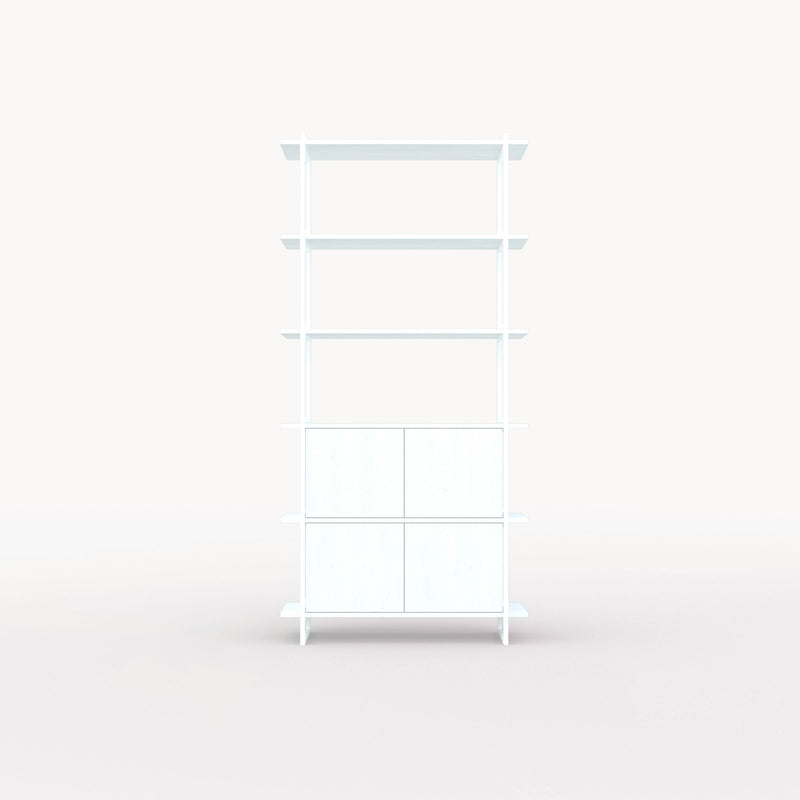 Studio Henk Modular Cabinet MC-6L - wit frame - verschillende breedtes - Oosterlinck