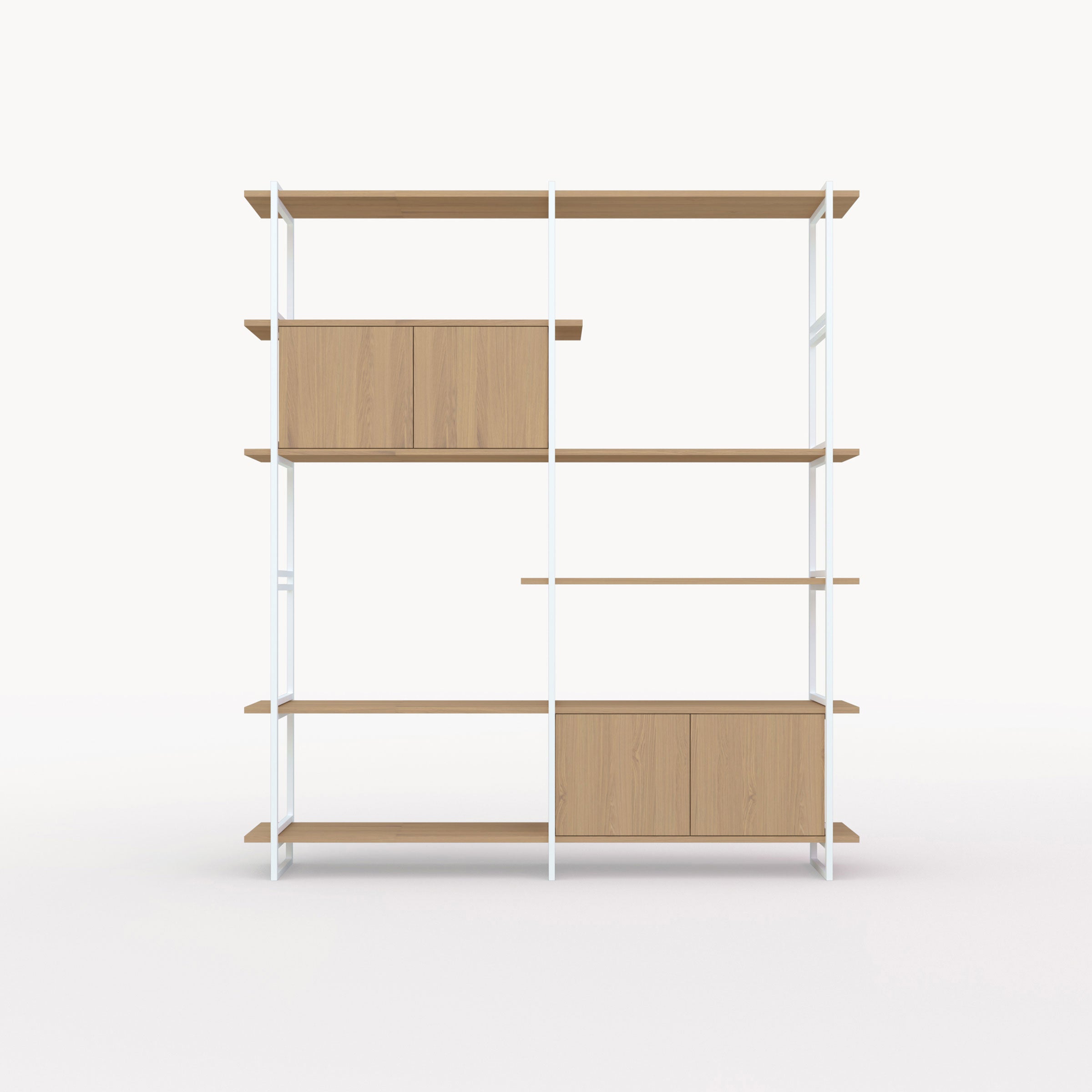 Studio Henk Modular Cabinet MC-6L - wit frame - verschillende breedtes - Oosterlinck