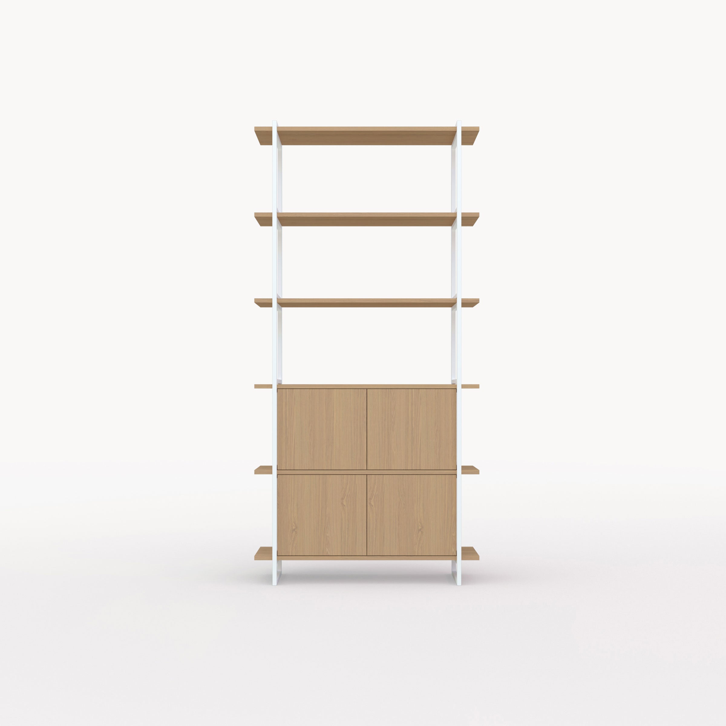 Studio Henk Modular Cabinet MC-6L - wit frame - verschillende breedtes - Oosterlinck