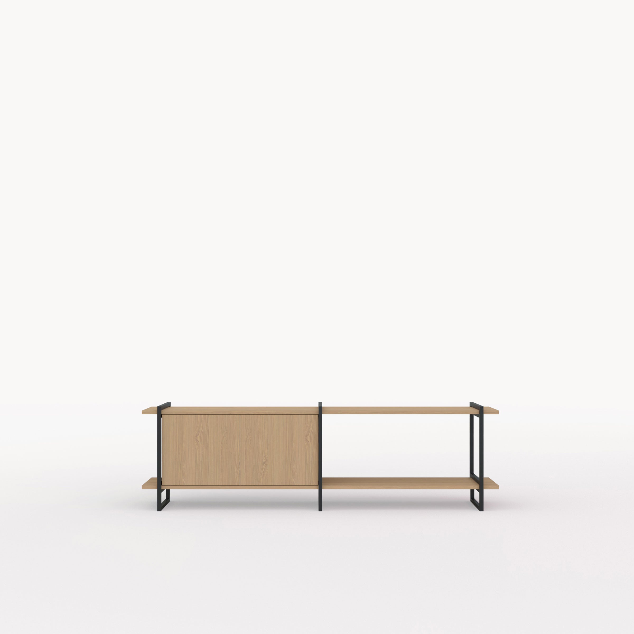 Studio Henk Modular Cabinet MC-2L - zwart frame - Oosterlinck