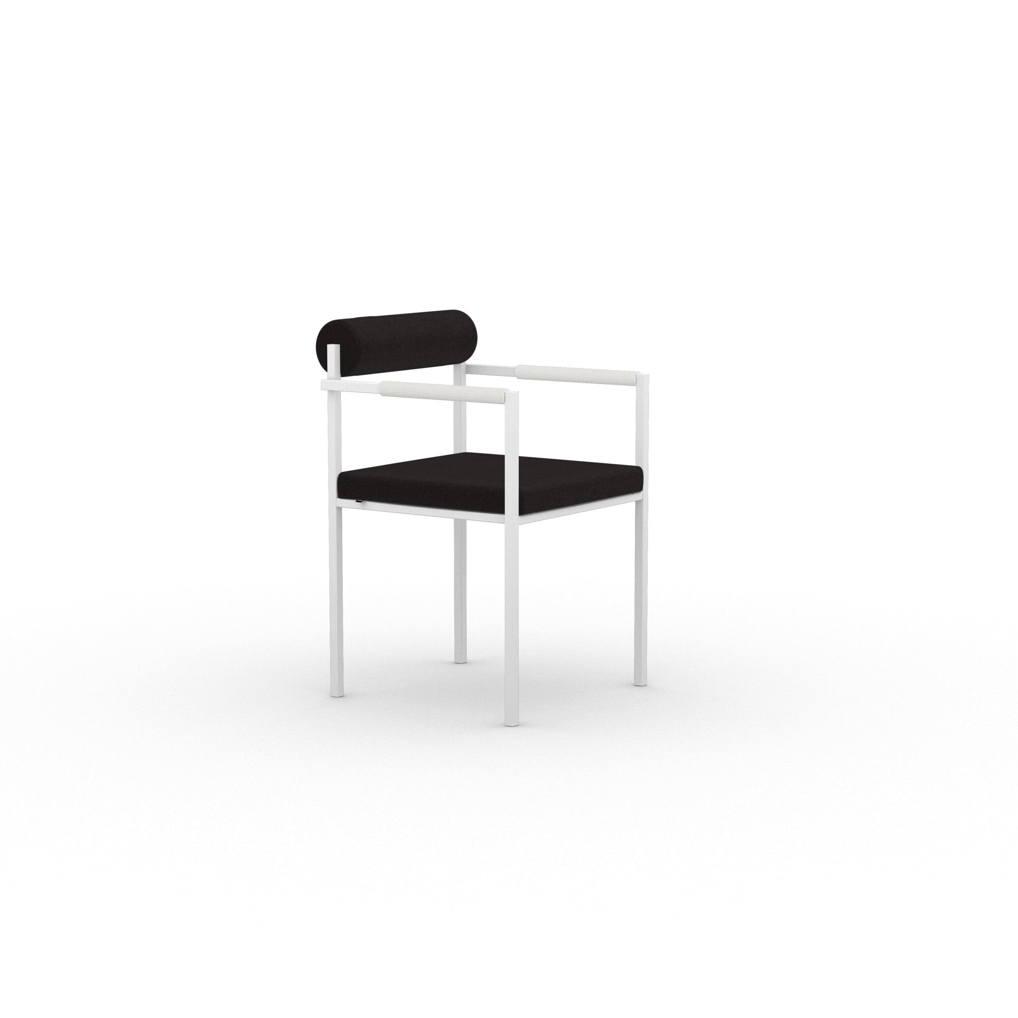 Studio Henk - Bolster chair met armleuning 5+1 GRATIS en wit frame - diverse stofferingen - Oosterlinck
