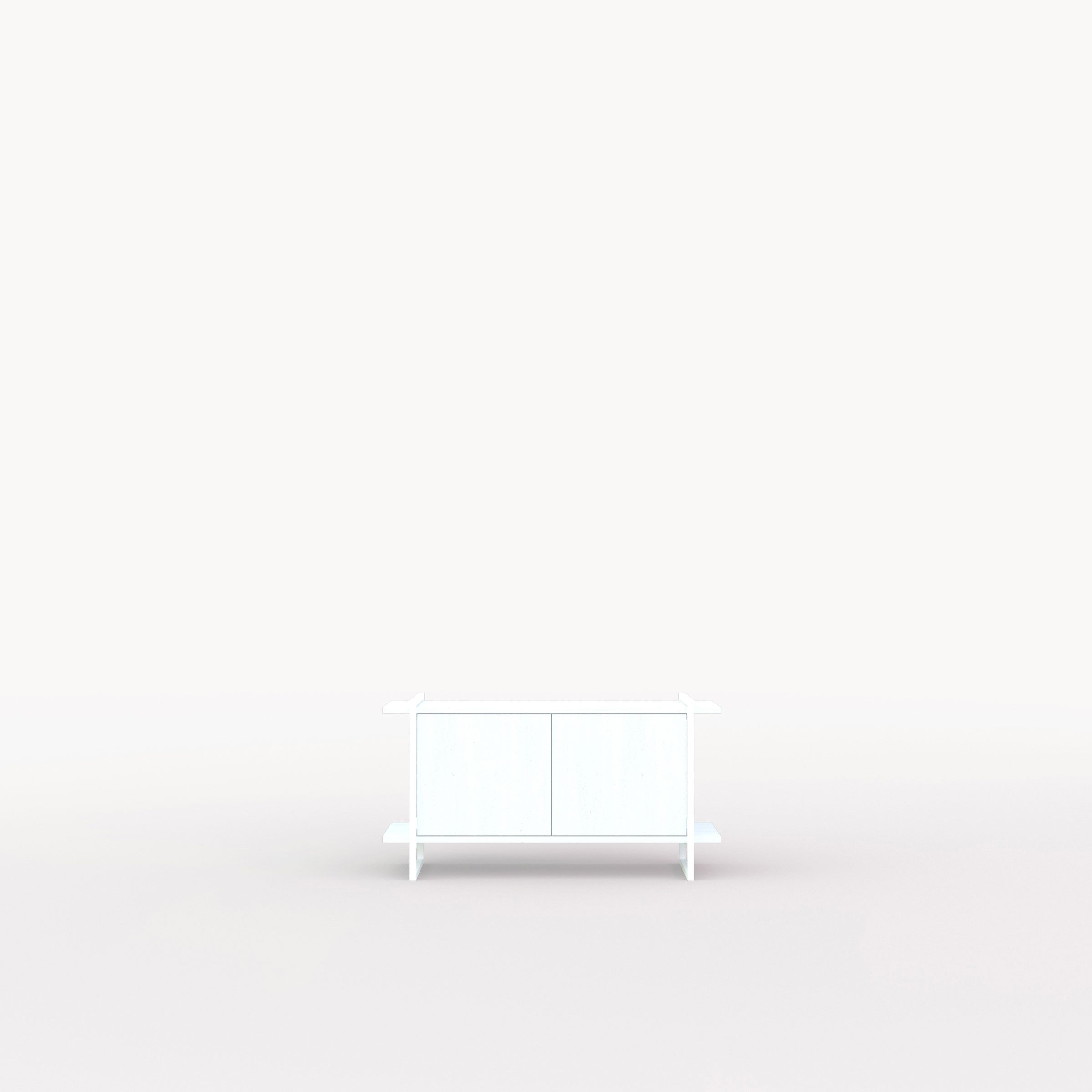 Studio Henk Modular Cabinet MC-2L - wit frame - Oosterlinck