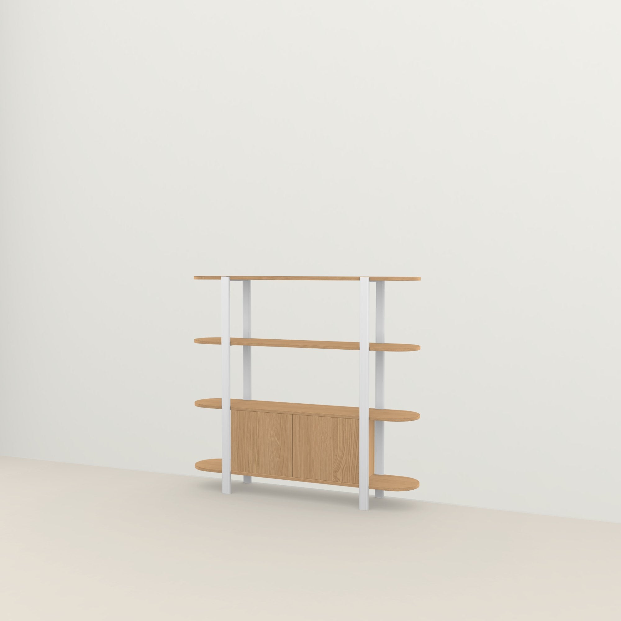 Studio Henk Oblique Cabinet - wit frame - verschillende varianten - Oosterlinck