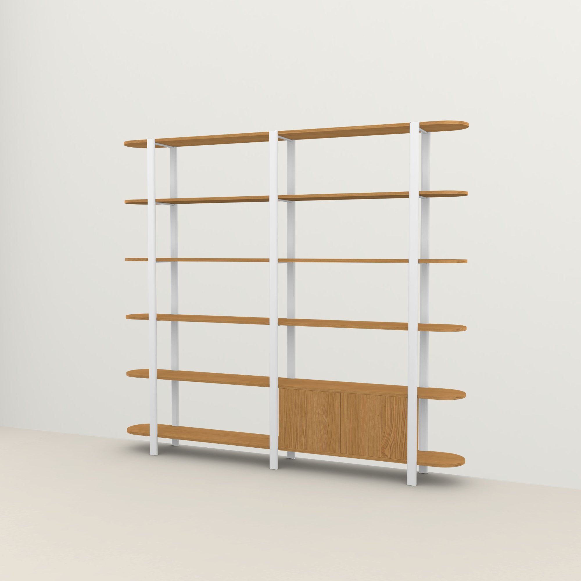 Studio Henk Oblique Cabinet - wit frame - verschillende varianten - Oosterlinck