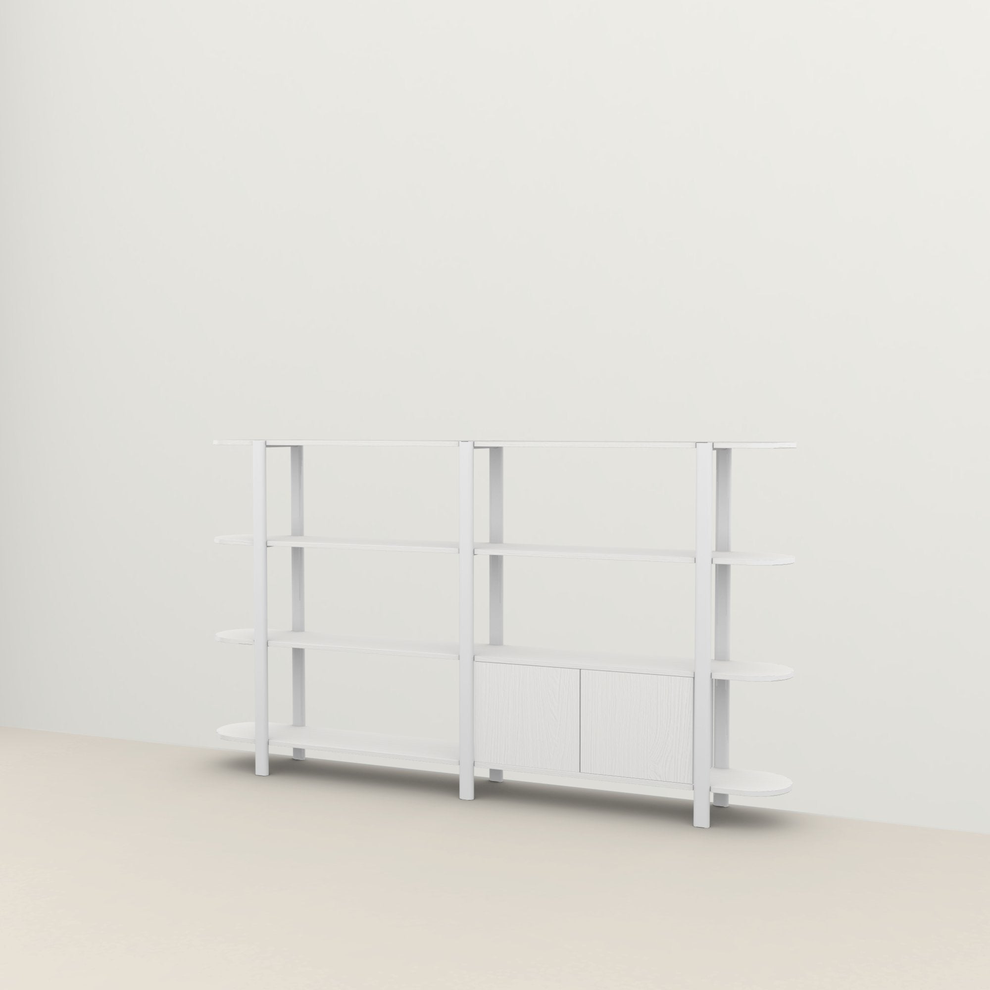 Studio Henk Oblique Cabinet - wit frame - verschillende varianten - Oosterlinck