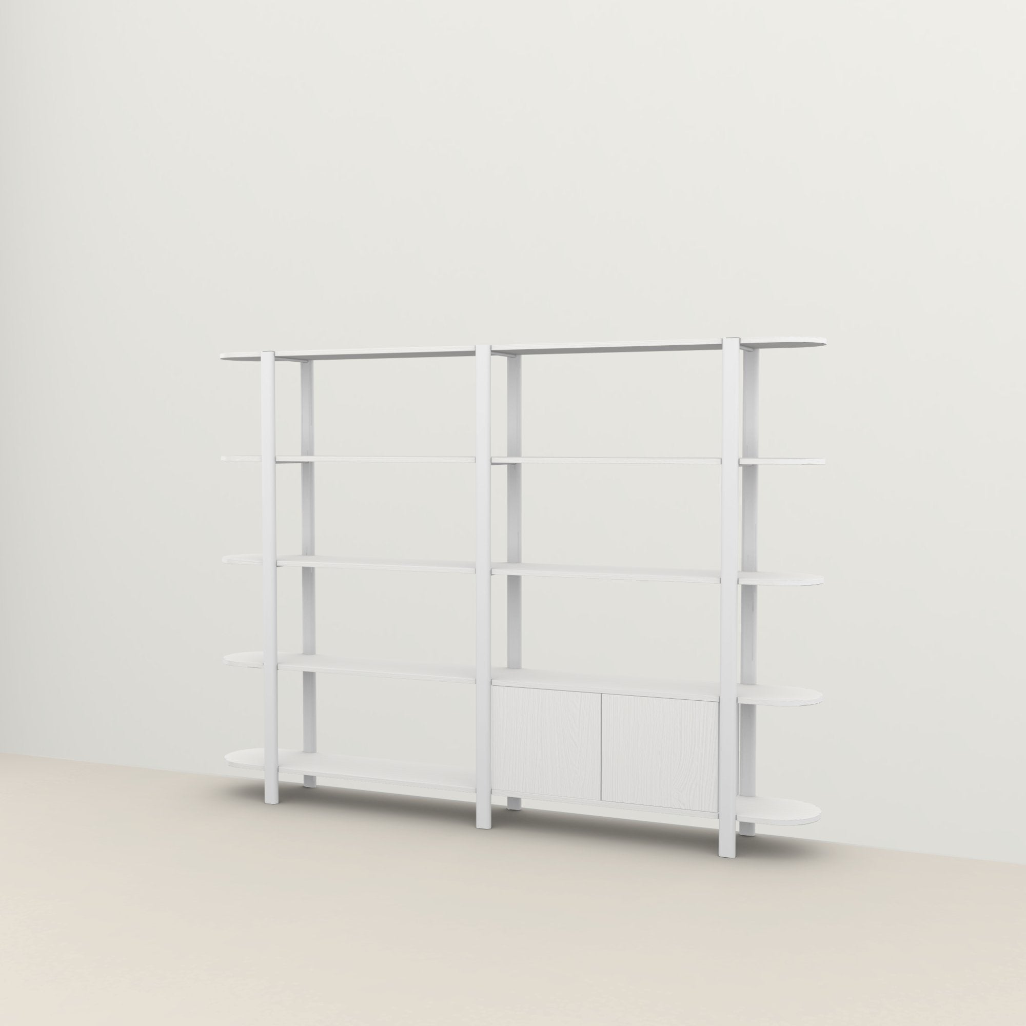 Studio Henk Oblique Cabinet - wit frame - verschillende varianten - Oosterlinck