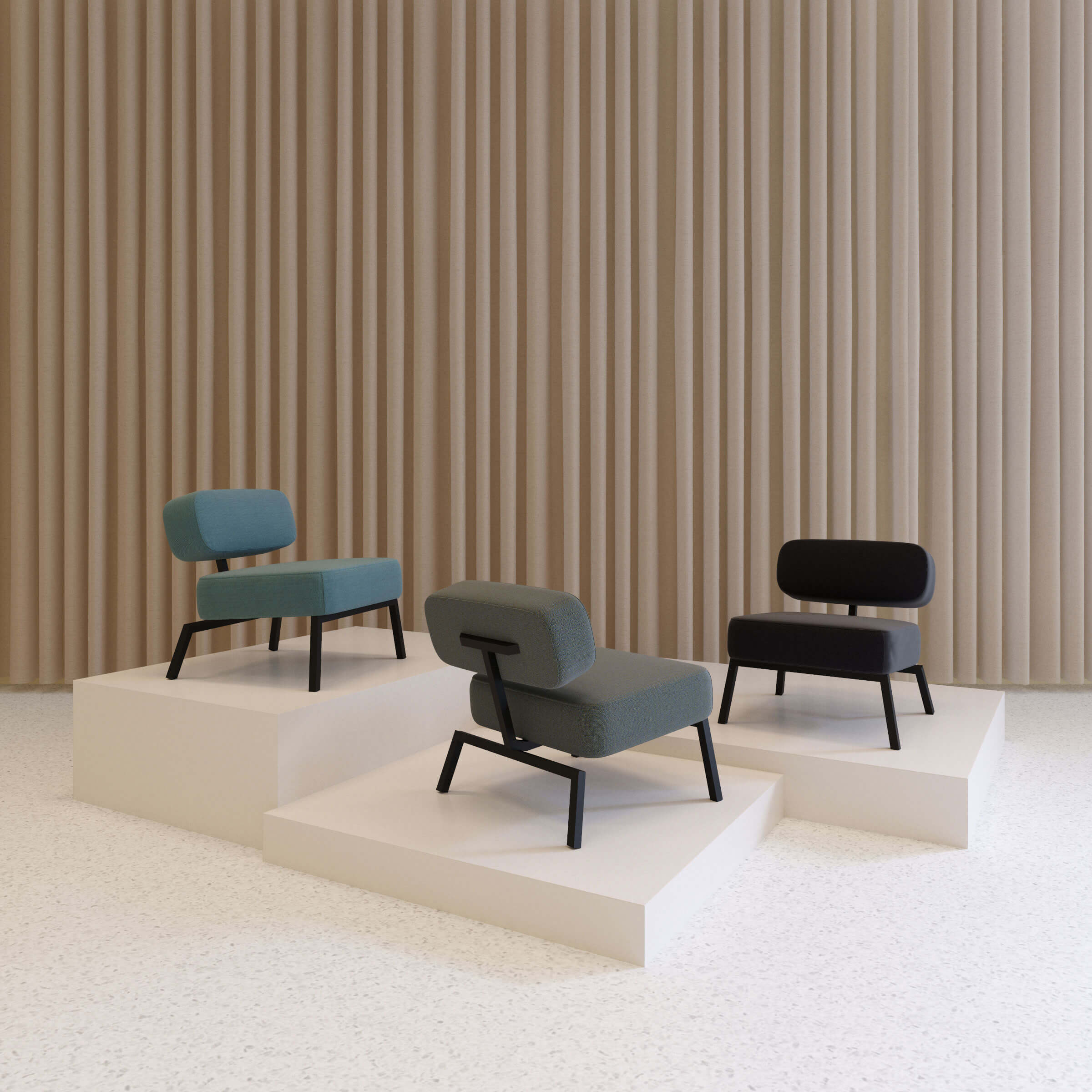 Studio Henk ODE Lounge - stof Group A - Oosterlinck
