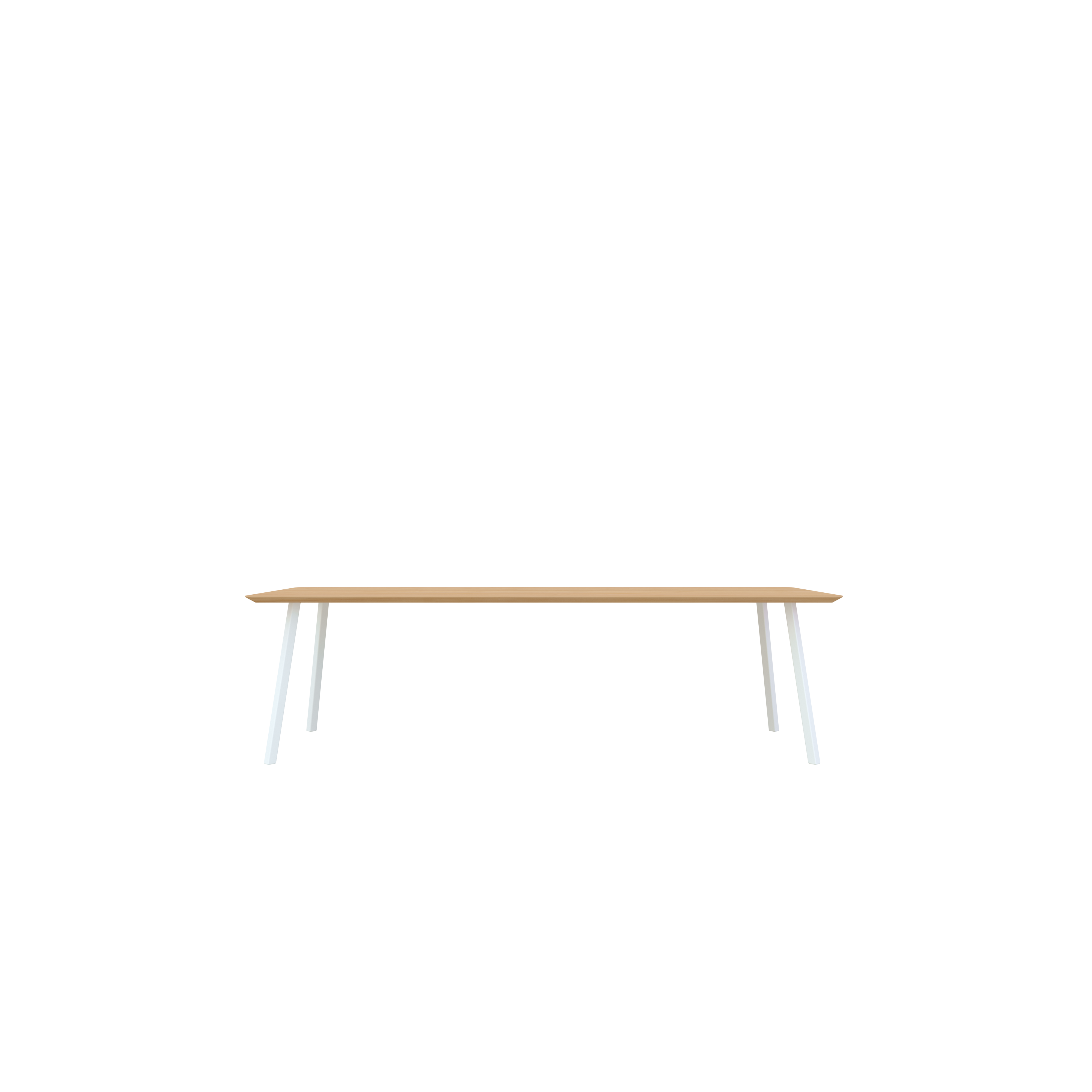 Studio Henk New Classic tafel - wit onderstel - alle formaten - Oosterlinck