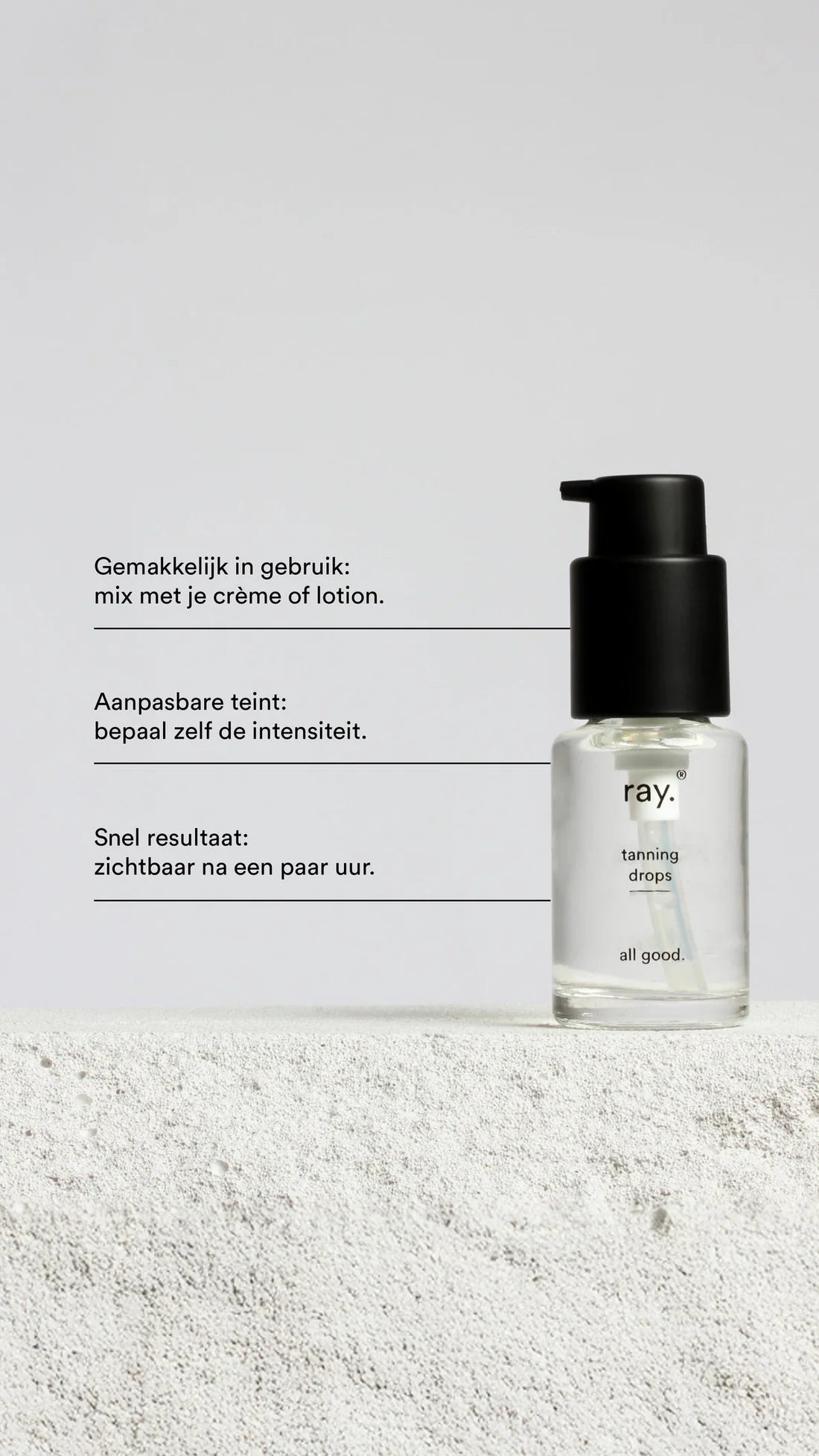 Ray. Giftset zelfbruinend gelaatsroutine -20%