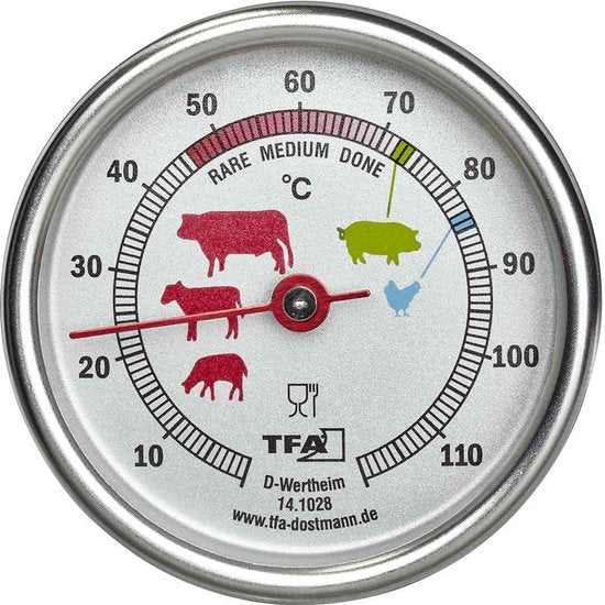 TFA  Kernthermometer analoog vlees - Oosterlinck