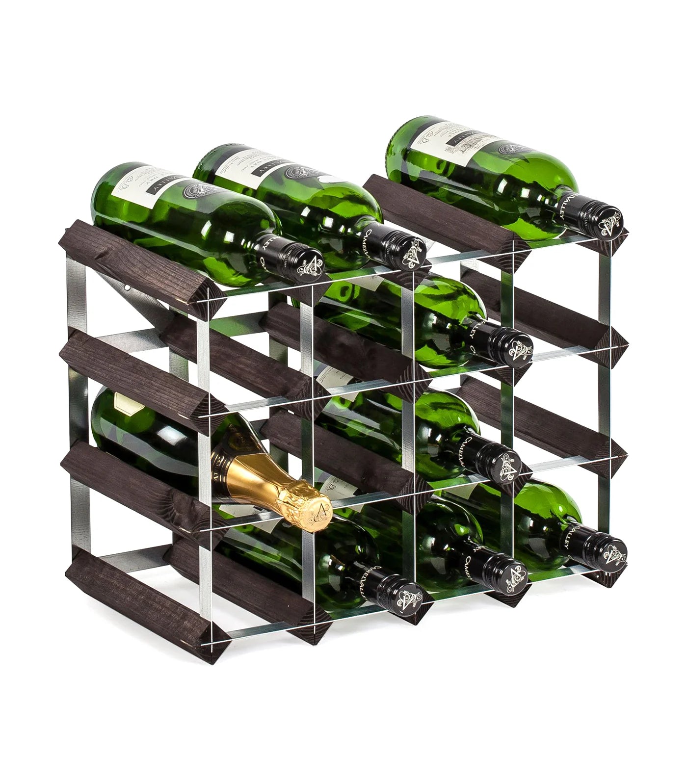 Traditional Winerack   Rack 16 bottles  -50% - Oosterlinck Home