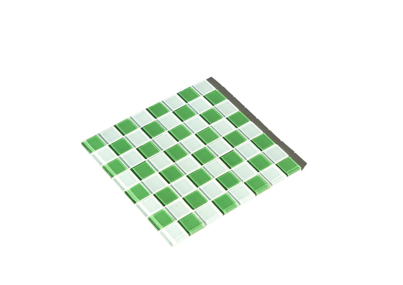 Studio Matrix - Mozaïek chess onderzetter / trivet - diverse kleurencombo's - Oosterlinck