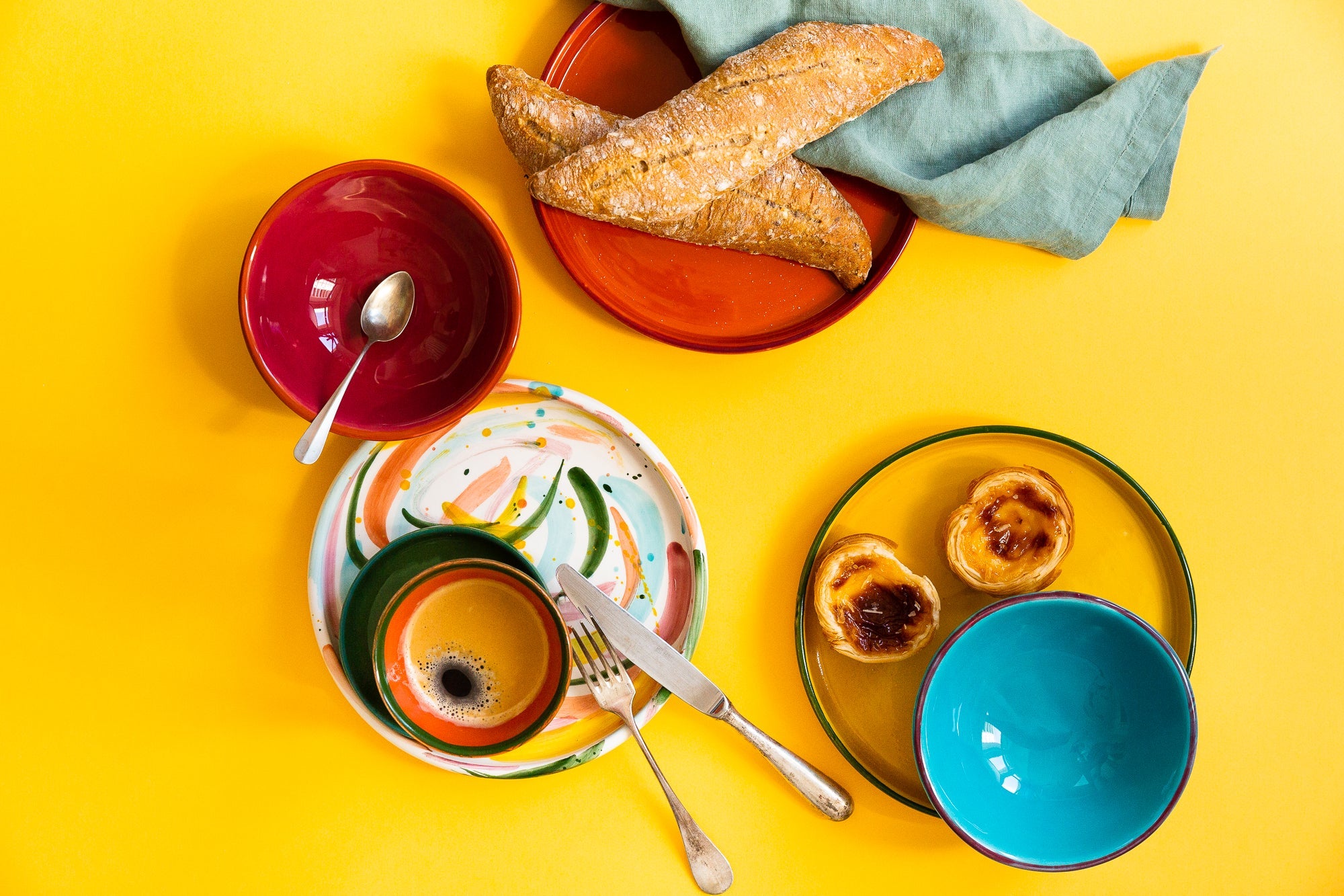 Val Pottery Jose Plate - verschillende kleuren - Oosterlinck