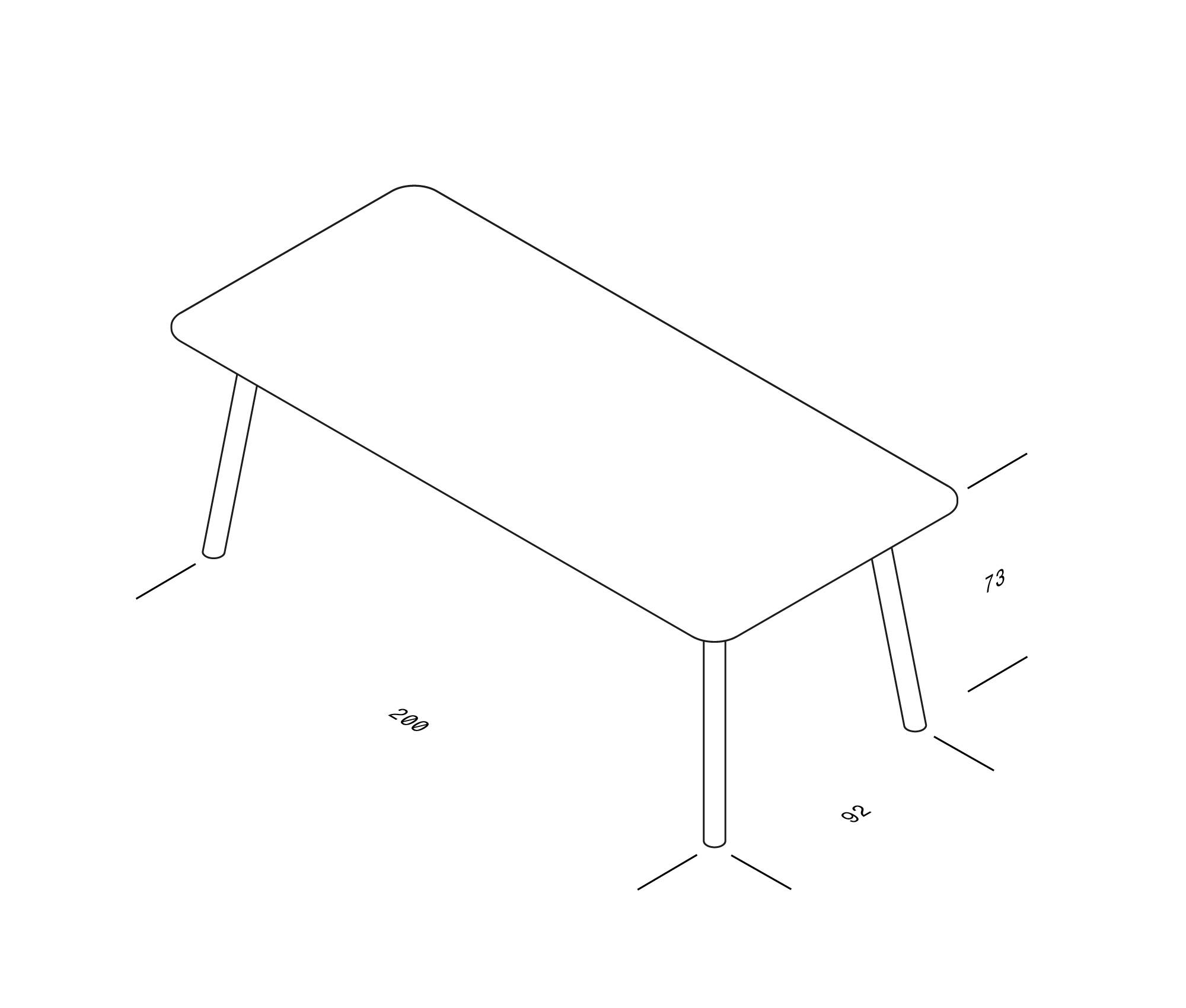 Objekte Unserer Tage  Meyer Color Table Rechthoekig
