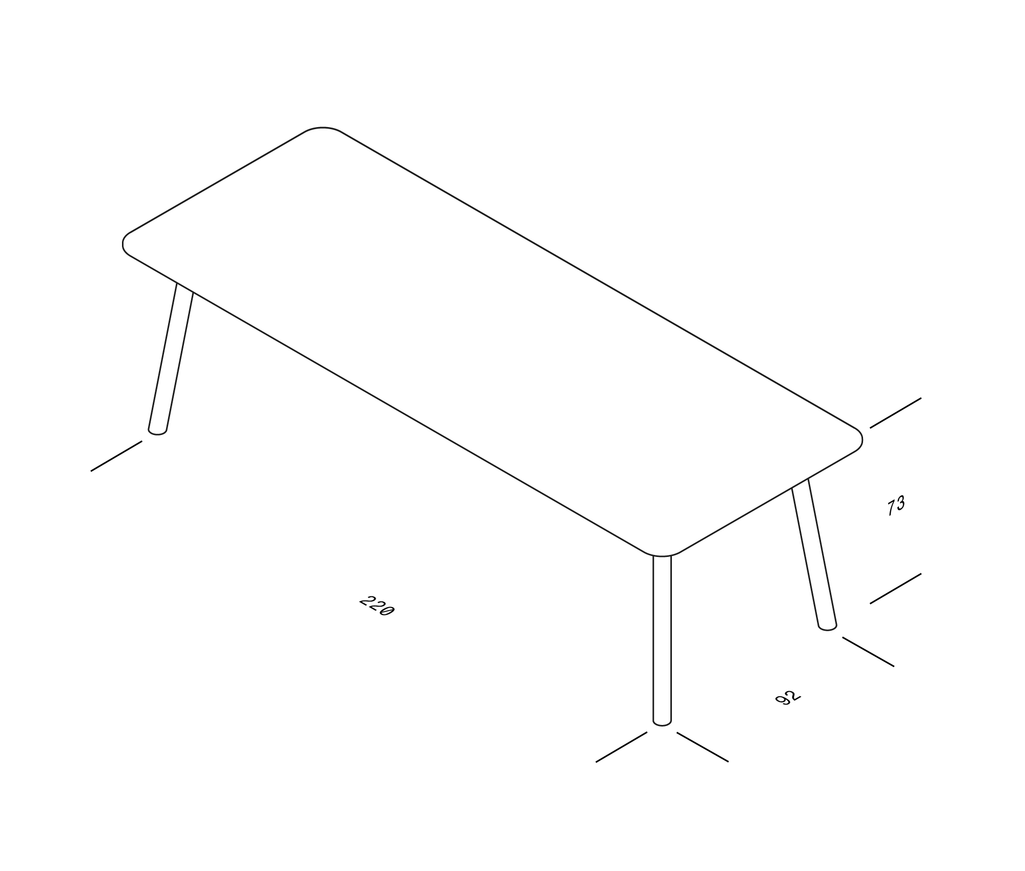 Objekte Unserer Tage  Meyer Color Table Rechthoekig