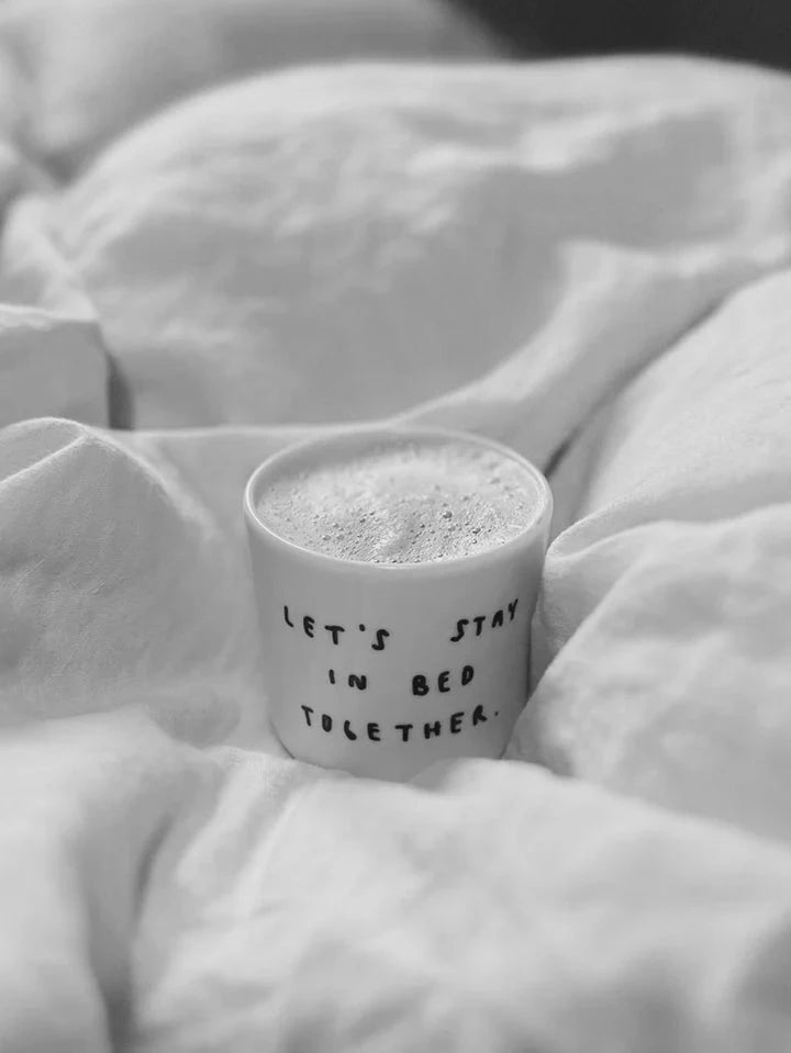 Yahya Studio   Cup Let's stay in bed together - Oosterlinck