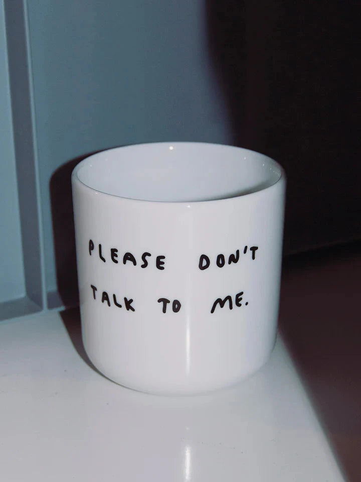 Yahya Studio   Cup please don't talk to me - Oosterlinck