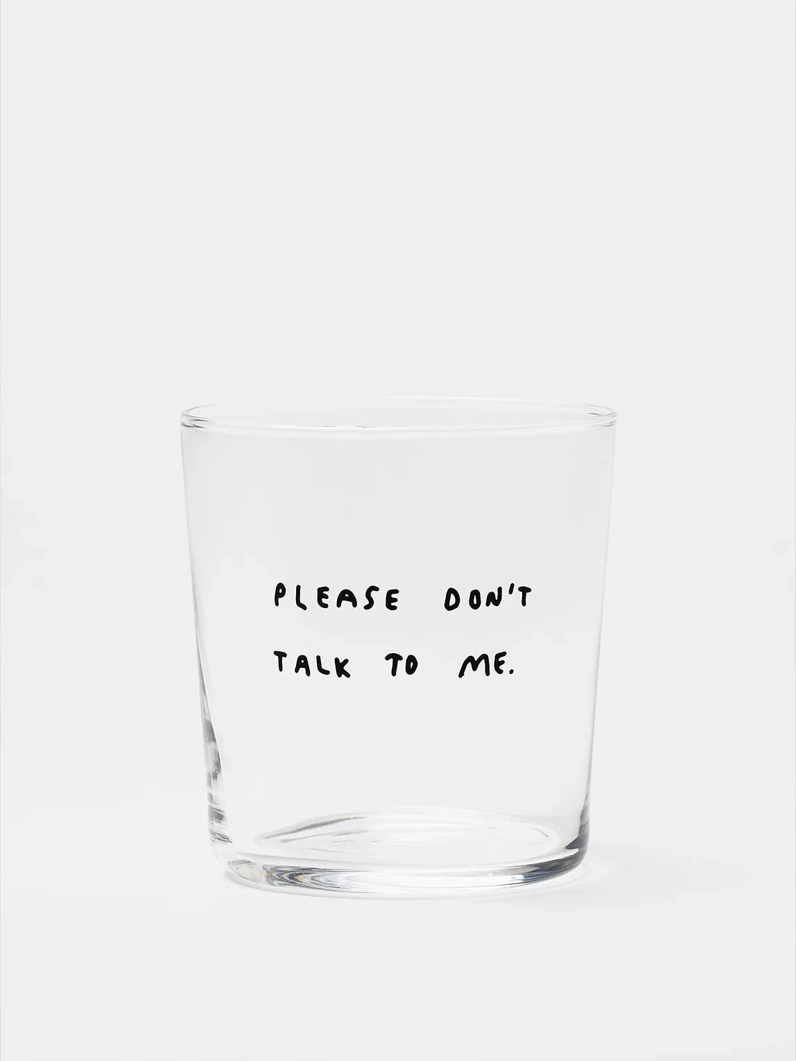 Yahya Studio   Glas  Please don't talk to me - Oosterlinck