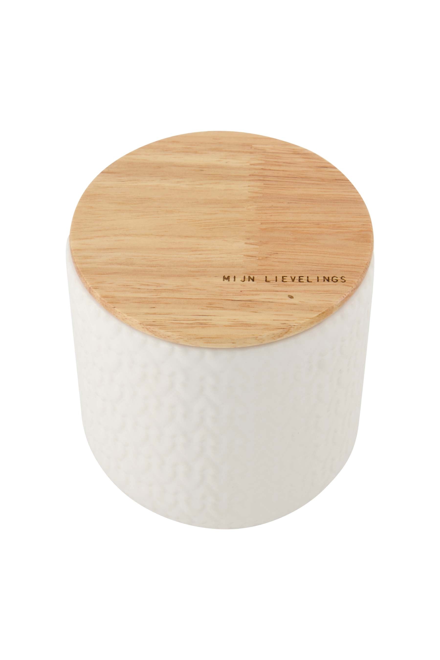ZUSSS  Bewaarpot met houten deksel - Oosterlinck