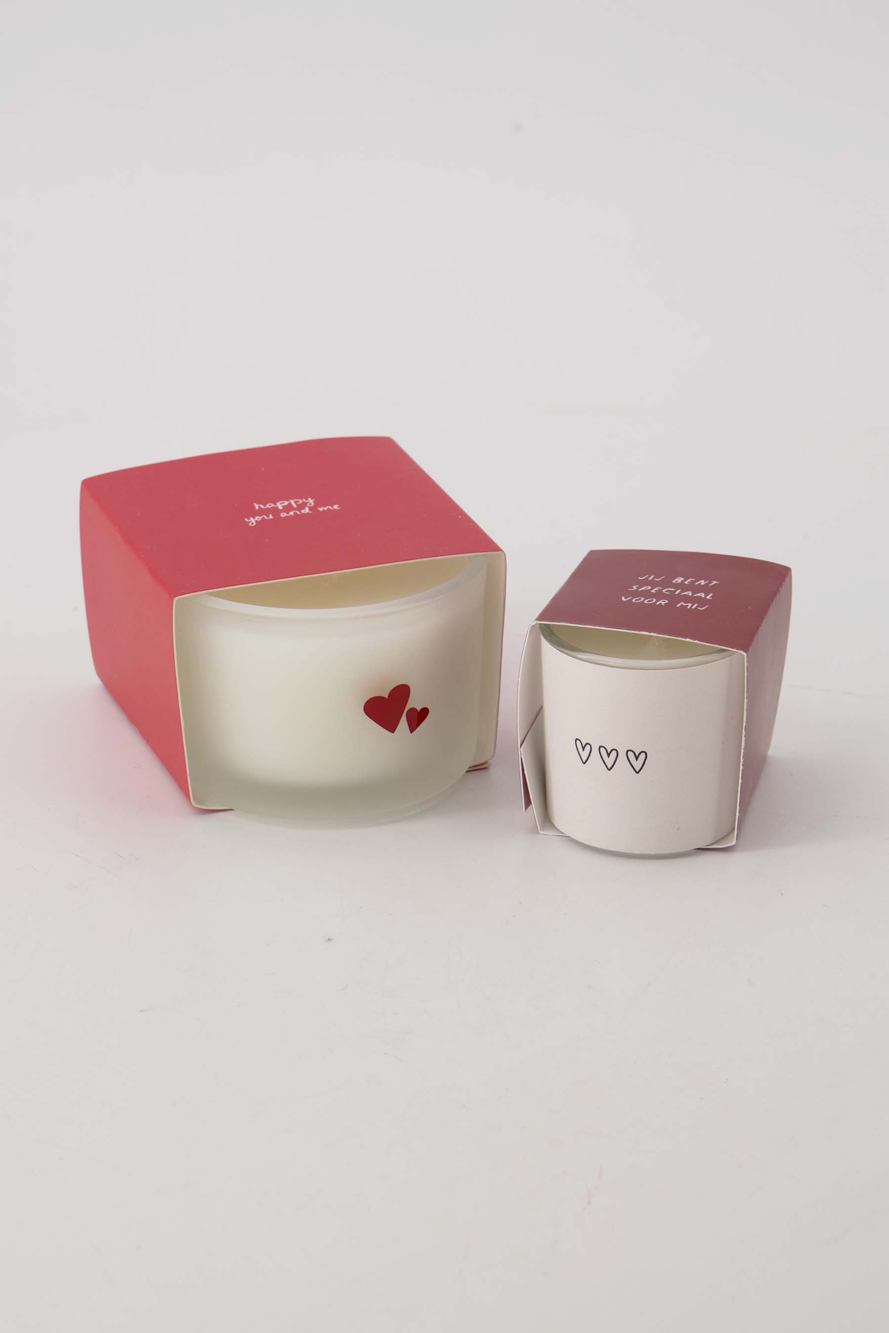ZUSSS   Geurkaarsje wikkel Happy you and me - Oosterlinck Home