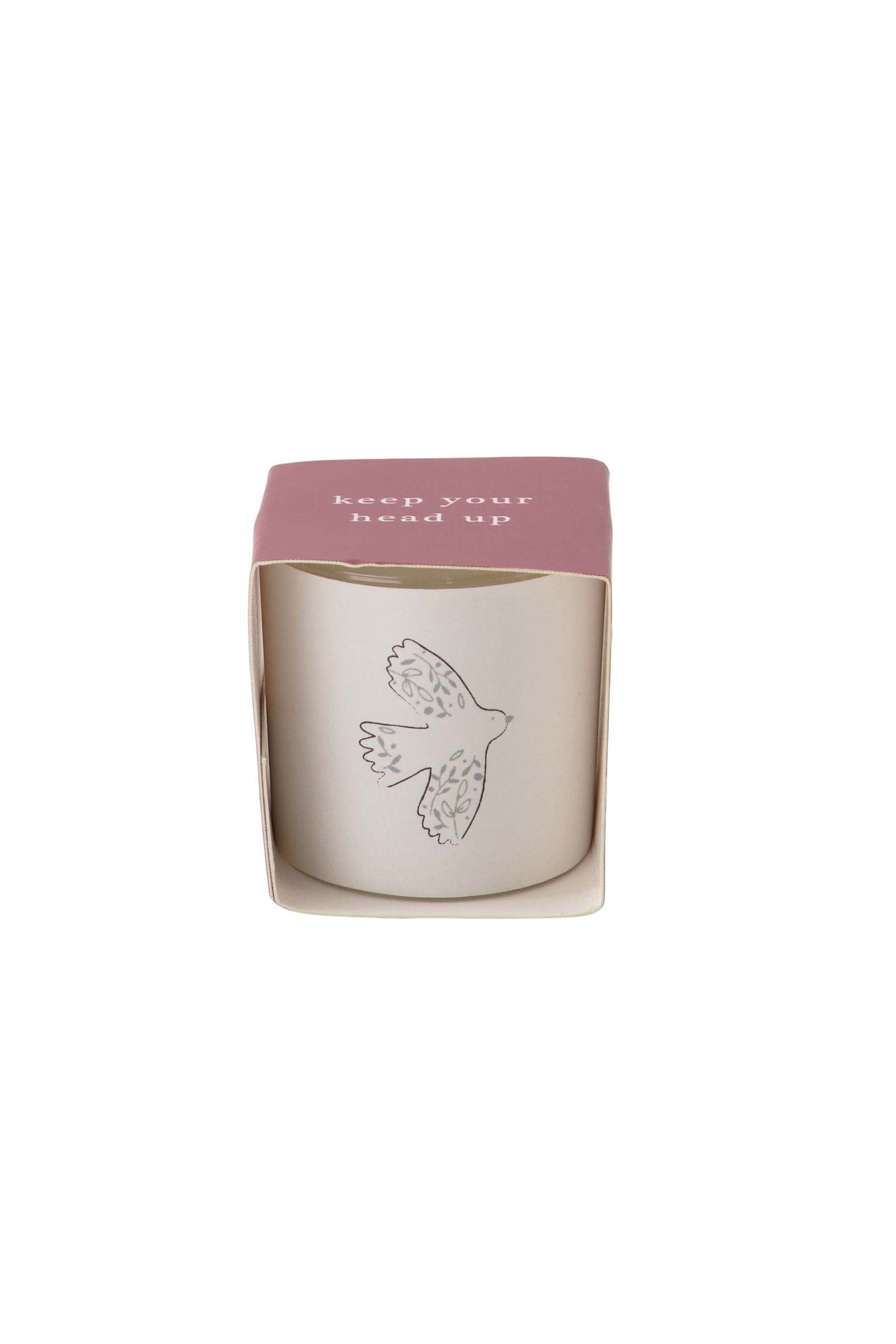 ZUSSS   Geurkaarsje wikkel Keep your head up - Oosterlinck Home