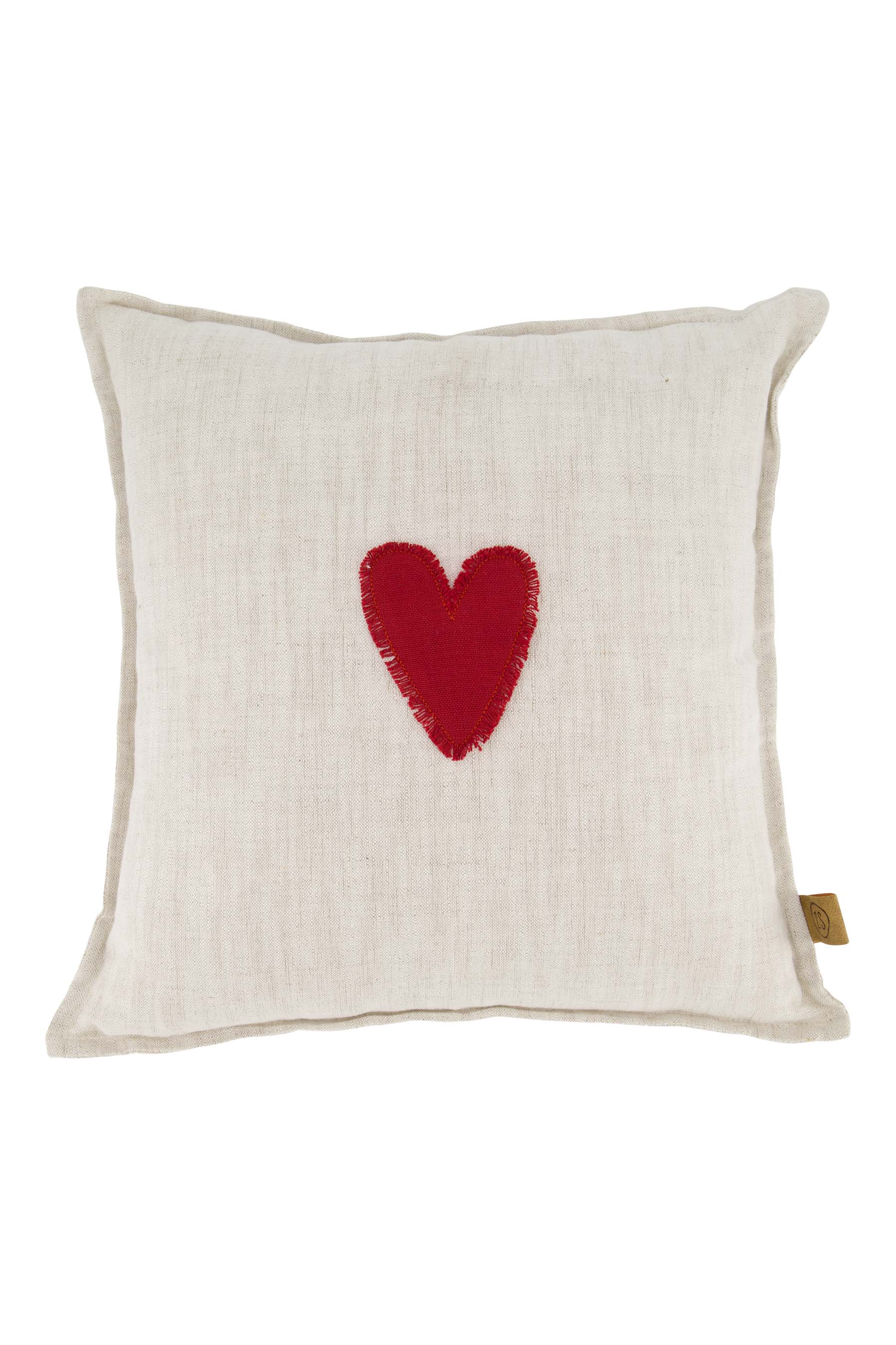 ZUSSS  Kussen Rood Hartje - Oosterlinck Home