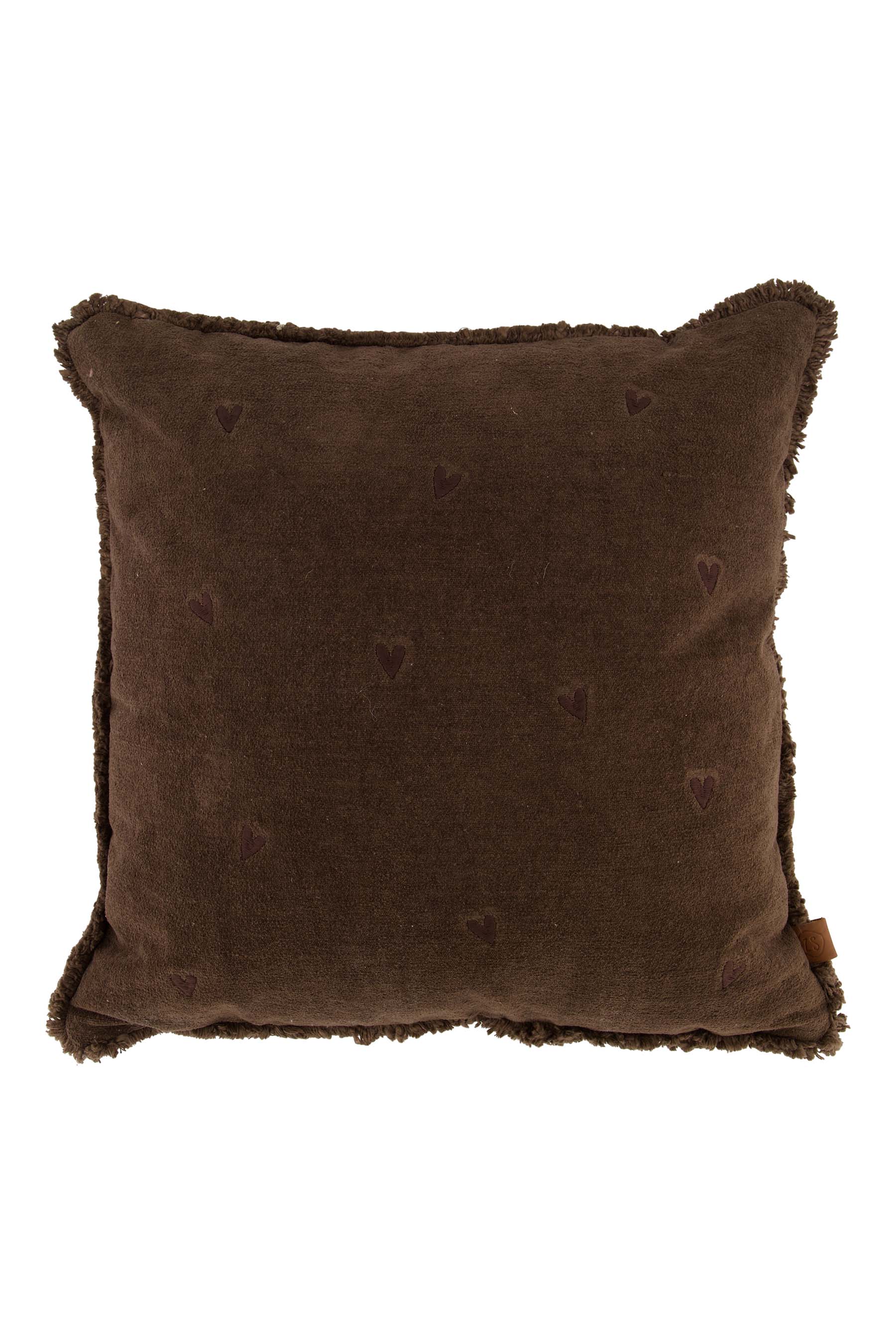 ZUSSS   Kussen Velvet Hartjes - Oosterlinck Home