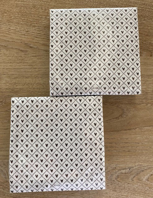 ZUSSS  Servetten Hartjes - Oosterlinck Home