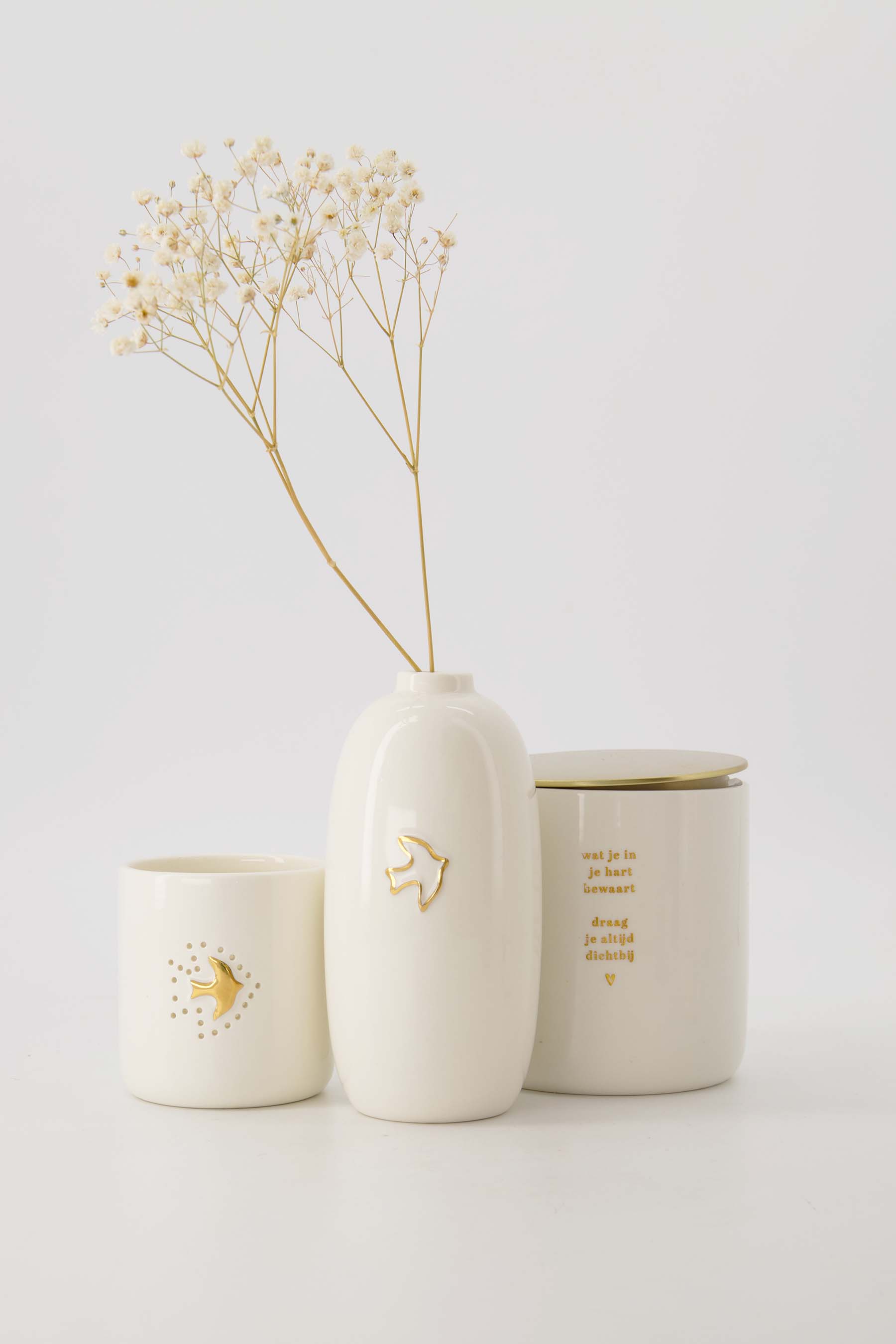 ZUSSS  Theelichthouder Vogeltje - Oosterlinck Home