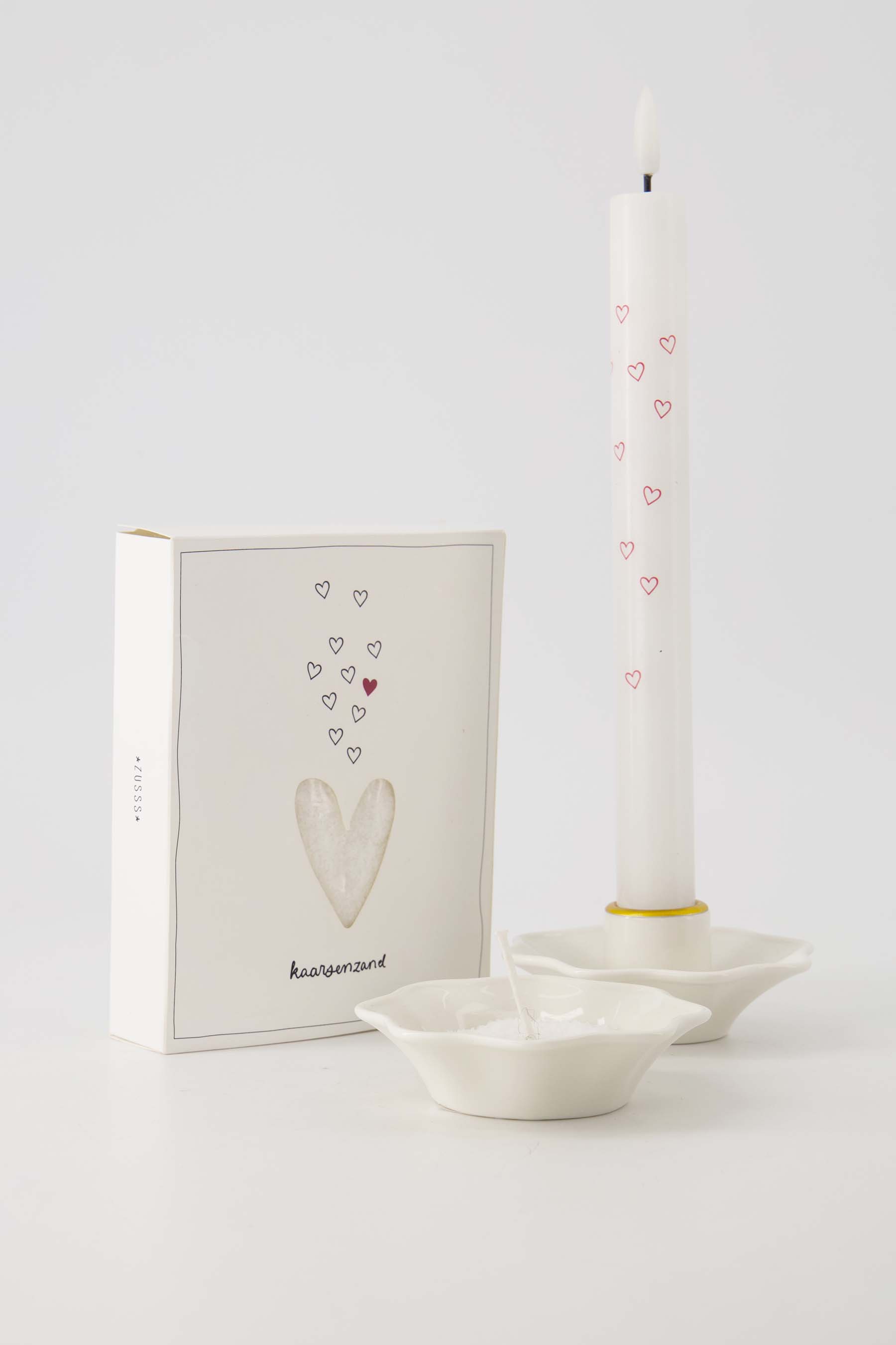 ZUSSS  Waxinelichthouder kaarsenzand - Oosterlinck Home