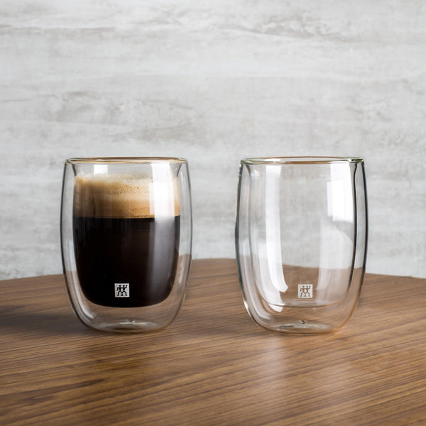 Zwilling Sorrento Doos van 2 dubbelwandig glas koffie