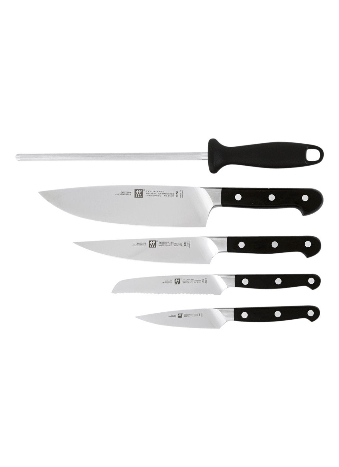 Zwilling Pro messenblok 6-delig - Oosterlinck
