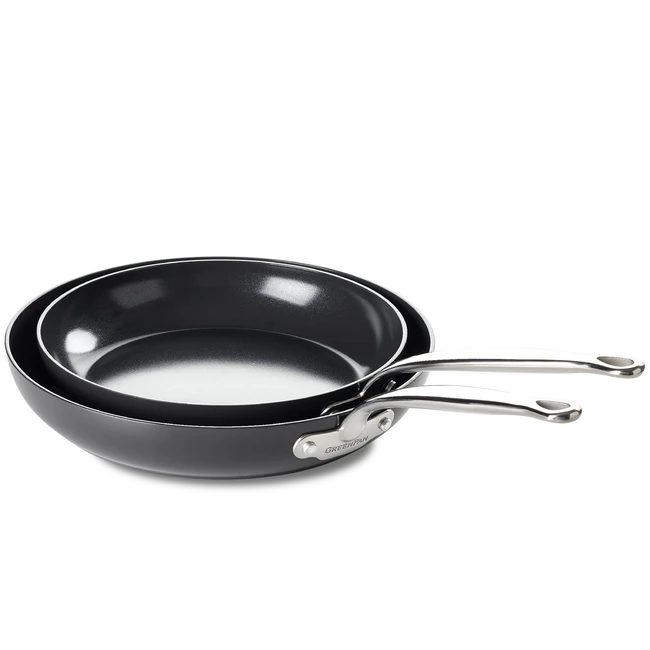 Greenpan Barcelona set 24+28cm keramische antikleefpannen - Oosterlinck