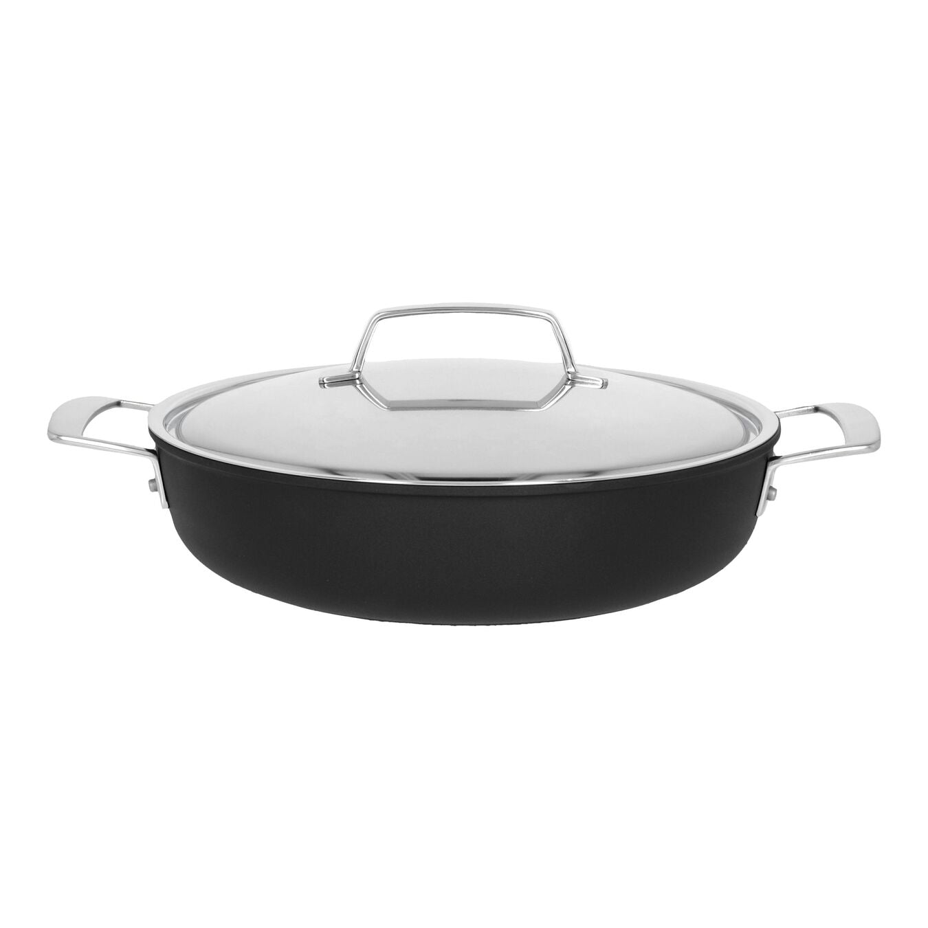 DEMEYERE ALU PRO 5 SUDDERPOT MET DEKSEL DURASLIDE TITANIUM 28 CM / 3 L - Oosterlinck