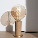 TALA Touch Lamp walnut & brass -40% korting - Oosterlinck
