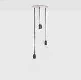 TALA Triple Graphite Pendant + white canopy -40% korting - Oosterlinck