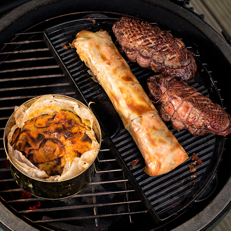 Big Green Egg - Half Cast Iron Plancha - Oosterlinck