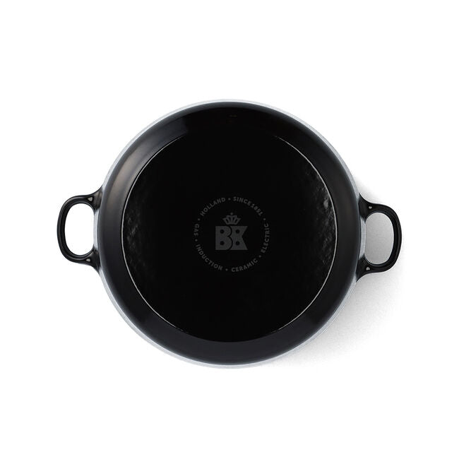 Bourgogne lage braadpan 28cm (zwart of rood) - Oosterlinck