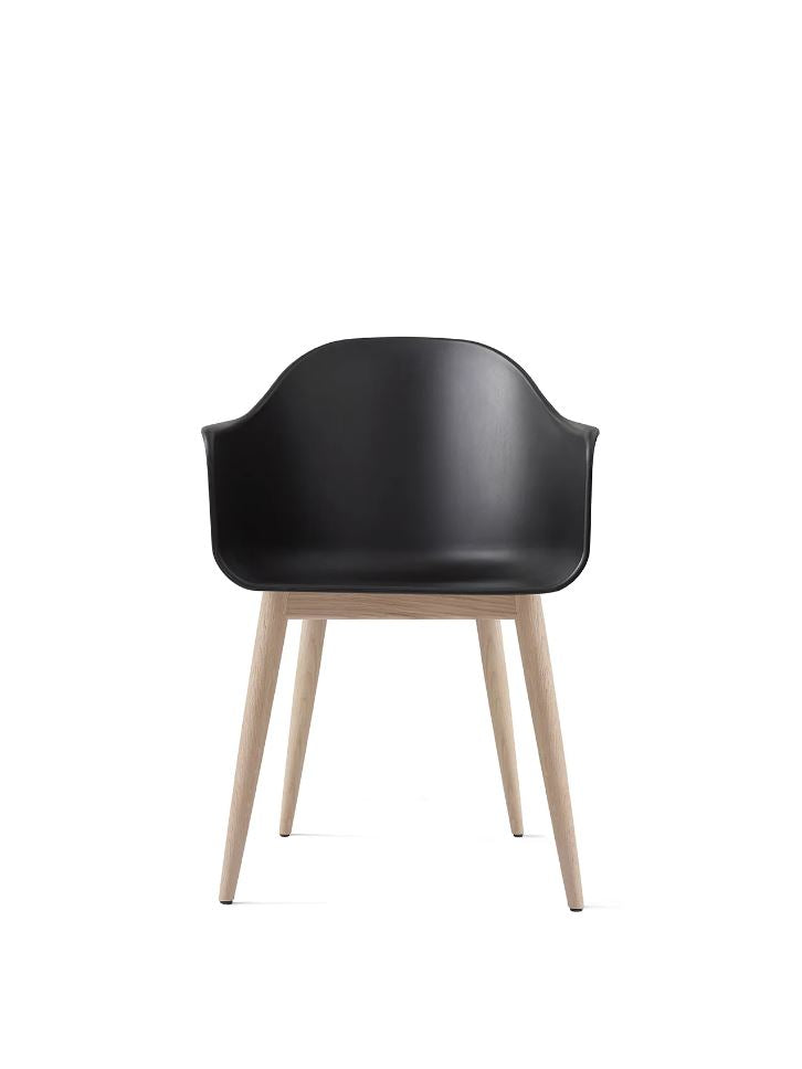 Harbour Dining Chair, Wooden Base, Kunststof - Oosterlinck