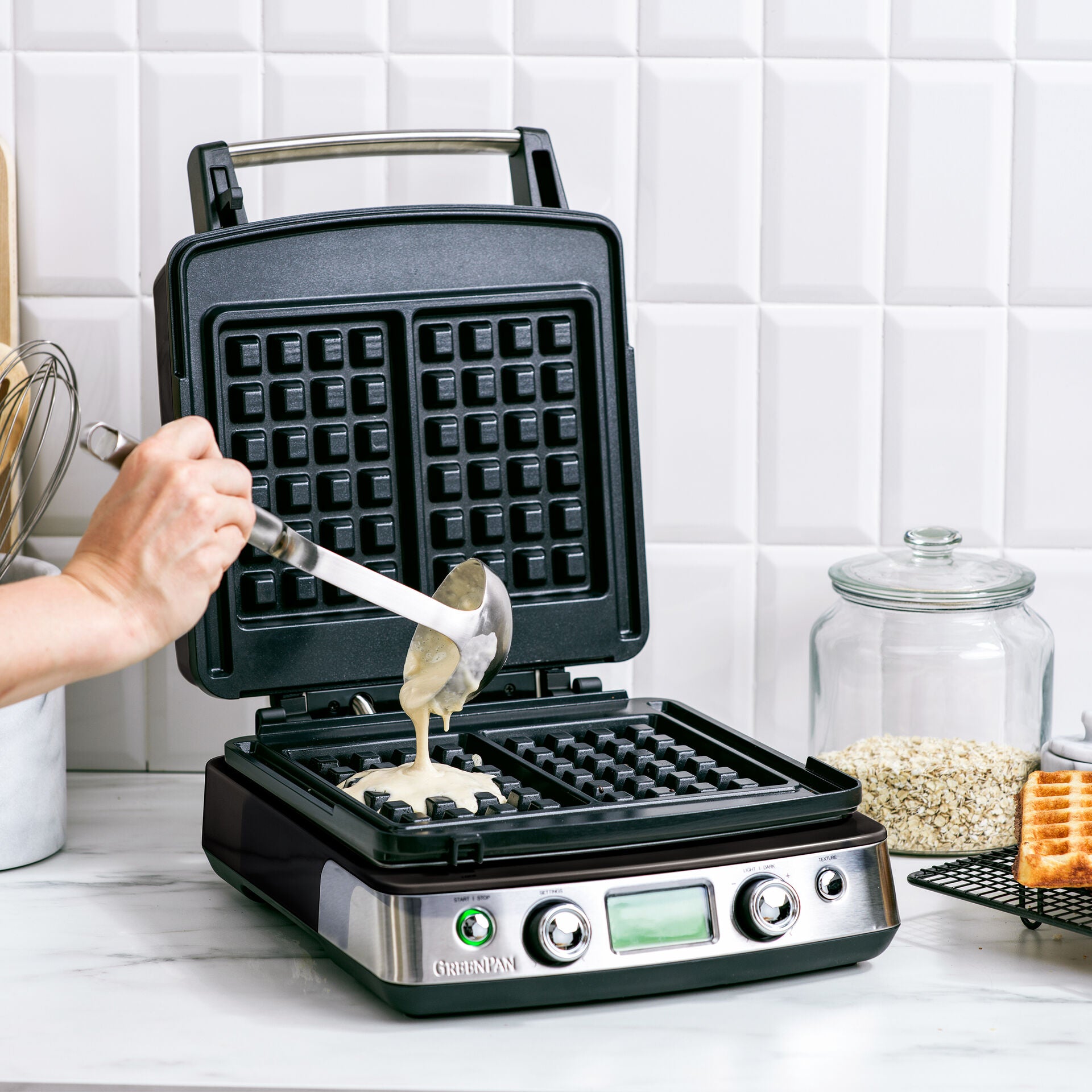 Greenpan Wafelijzer - Oosterlinck
