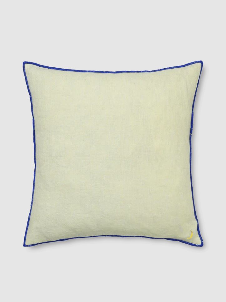 Ferm Living contrast linen cushion - verschillende kleuren - Oosterlinck