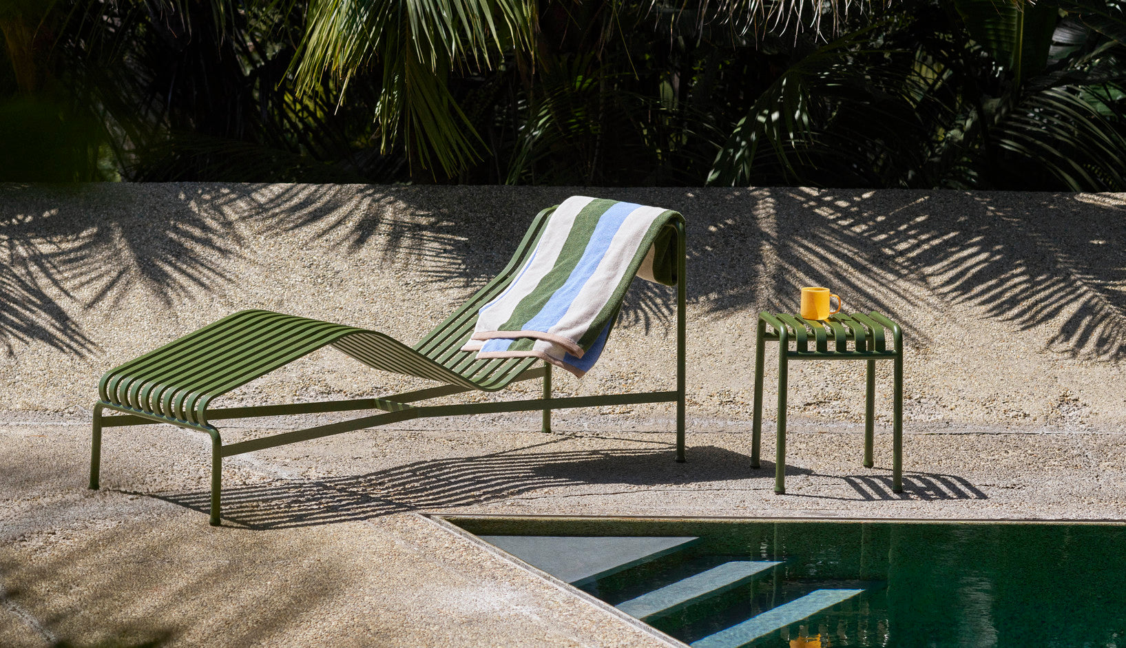 Hay Palissade Chaise Longue - verschillende kleuren - Oosterlinck