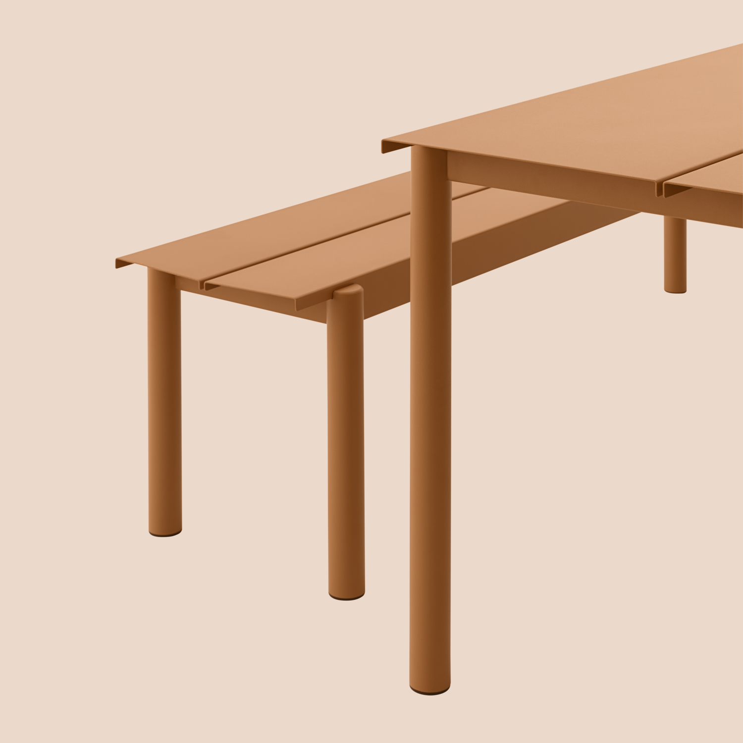 Muuto Linear Steel Bench - verschillende varianten - Oosterlinck