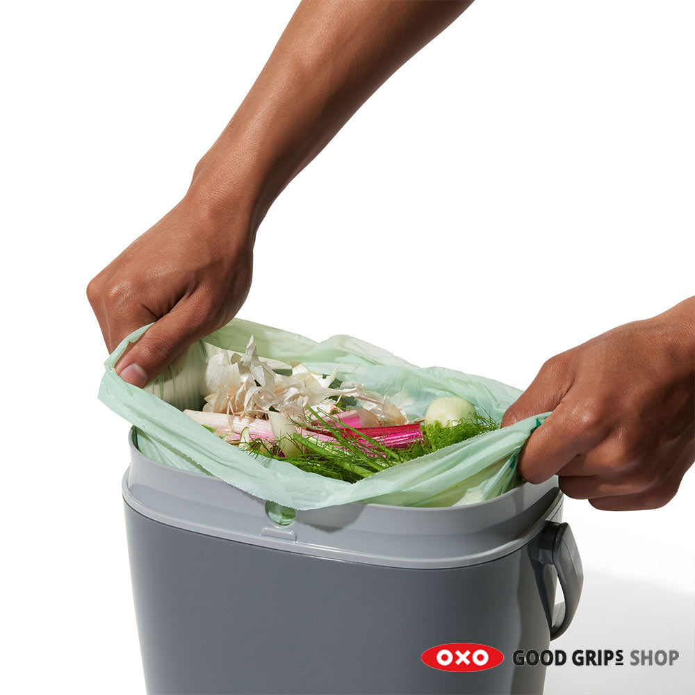 OXO Compostemmer Grijs - 2 varianten - Oosterlinck