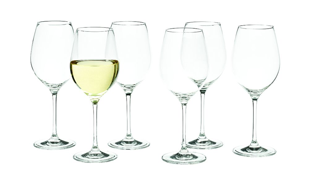 Salt & Pepper Cuvee wijnglas - 3 maten - set van 6 - Oosterlinck