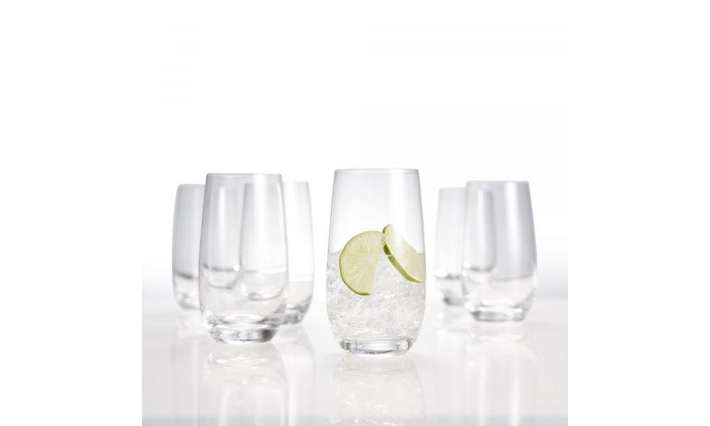 Salt & Pepper waterglazen Cuvee (set van 6) - Oosterlinck