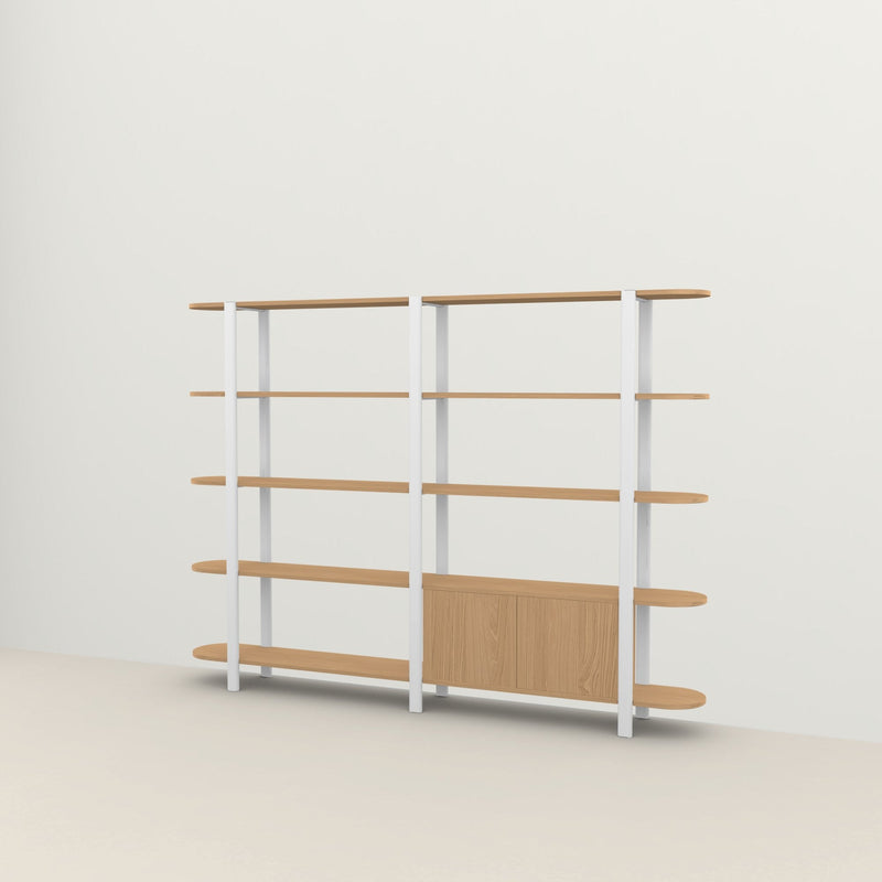Studio Henk Oblique Cabinet - wit frame - verschillende varianten - Oosterlinck