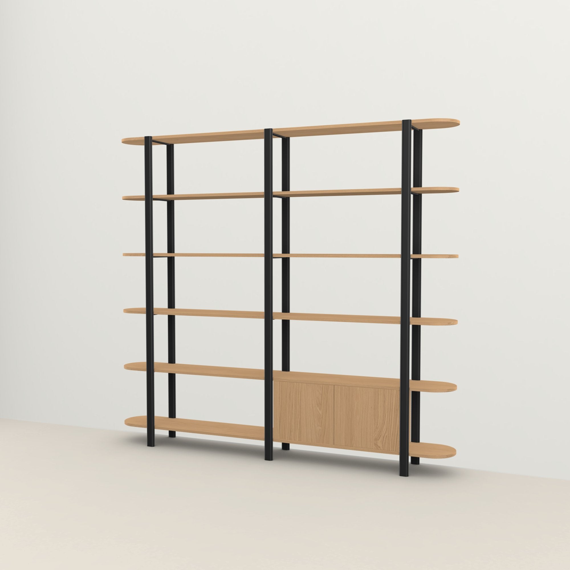 Studio Henk Oblique Cabinet - zwart frame - verschillende varianten - Oosterlinck