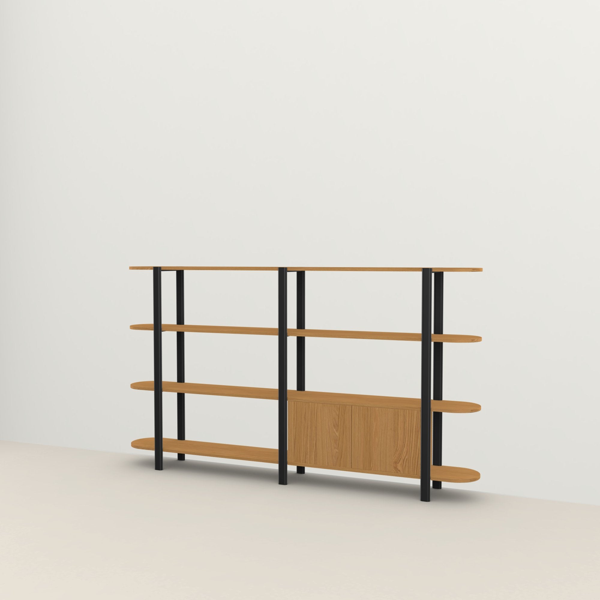 Studio Henk Oblique Cabinet - zwart frame - verschillende varianten - Oosterlinck